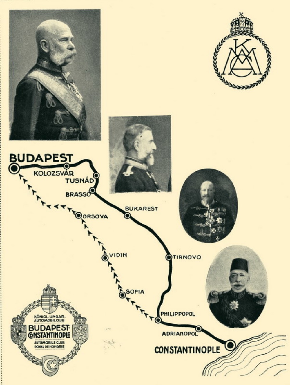 Expoziția „Hai la aventură! Cursa Budapesta‐Constantinopol 1912”