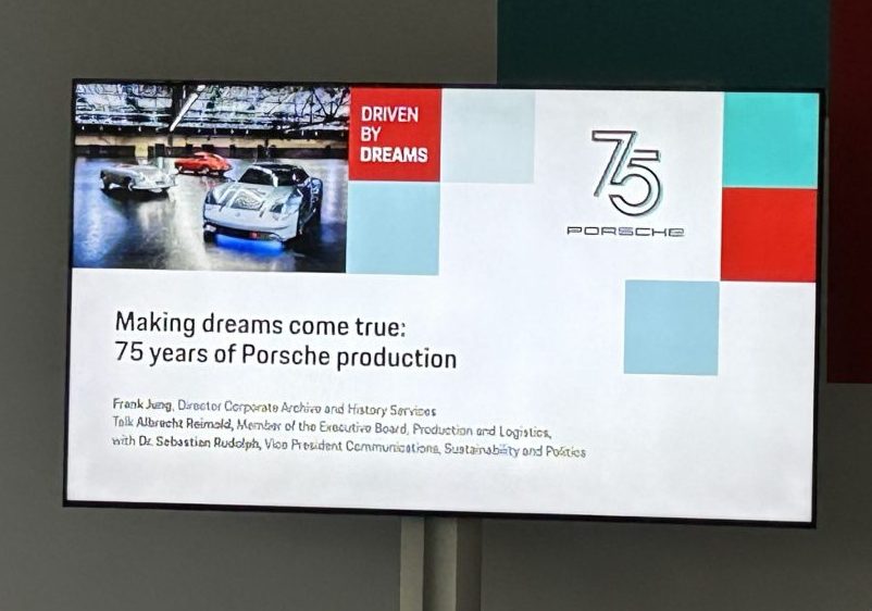 Aniversare Porsche 75 de ani